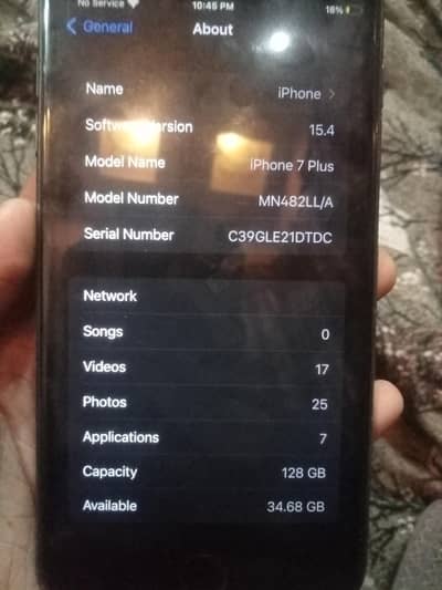 Iphone 7 plus  100 battery health storage 128 gb condition 10/9.5