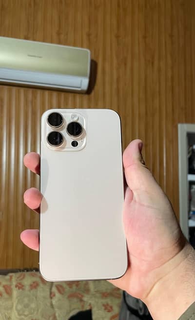 iPhone 16 Pro Max Non PTA Factory Unlock 10/10.4 Months Sim Time