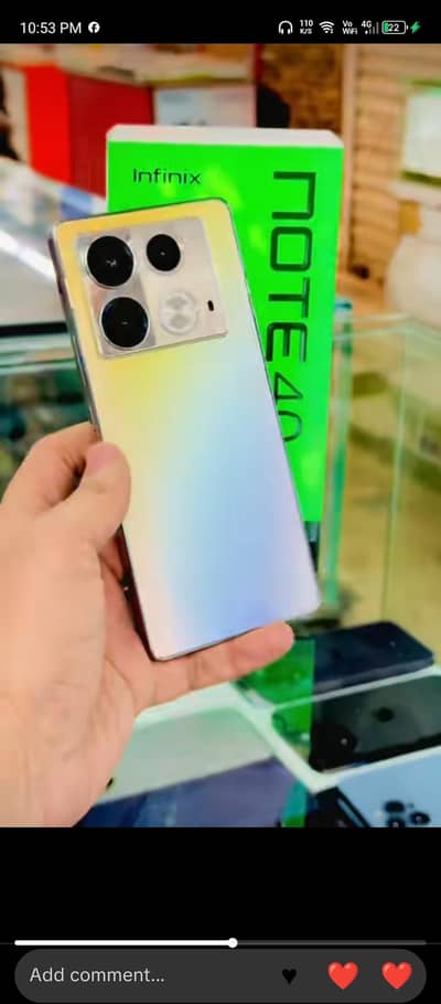 infinix note 40 256gb 8+8ram