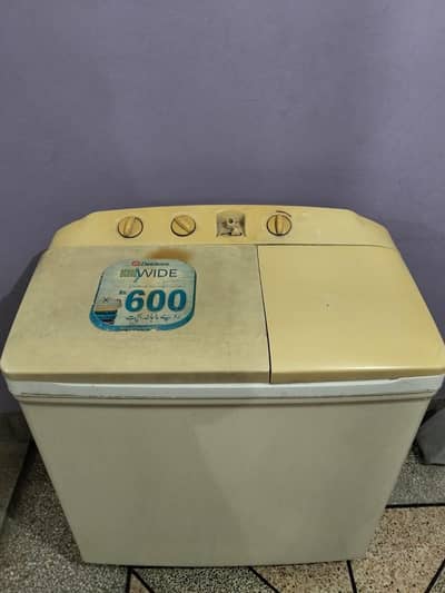 washing machine with spinner