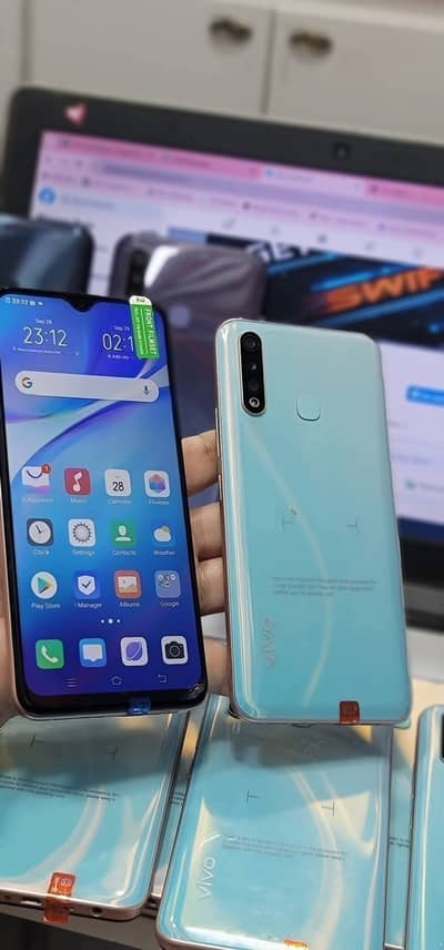 Vivo Y19 PTA Approved 8GB + 256GB With Box With Warranty 10by10