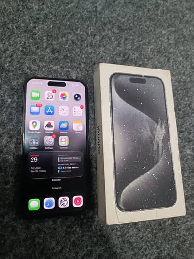 iPhone 15 Pro With Box