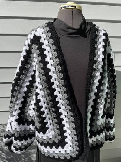 crochet cardigan