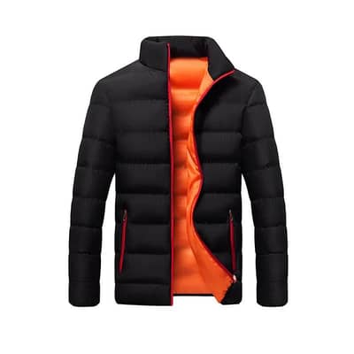 winter thickened sports cotton jacket men