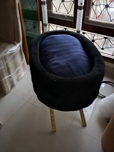 Luxury Black Baby Crib