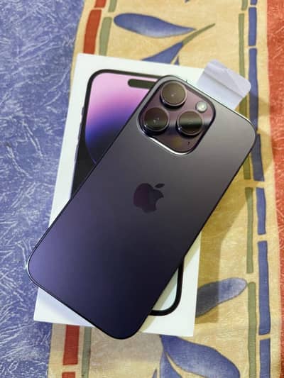 IPHONE 14 PRO MAX FU 256 gb ( 4 MONTH SIM TIME )