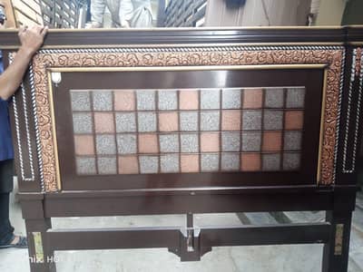 bed set with sofa set canter table