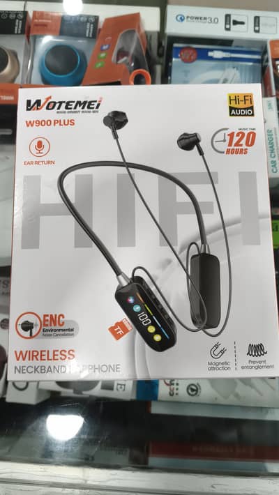 wirleless neckband earphone  classic earphone 2026