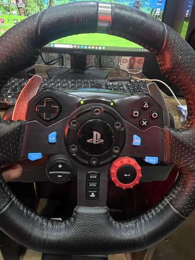 Logitech G29 Racing wheel & pads