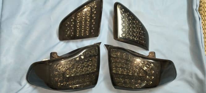 corrola 2009 model back bumper modify lights