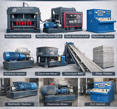 Concrete Block Machine