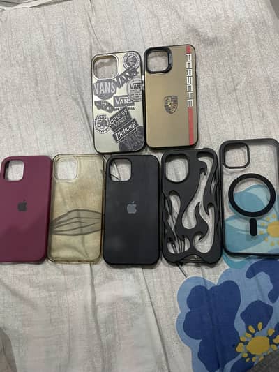 Iphone 12 pro Jv 128 with 7 premium covers