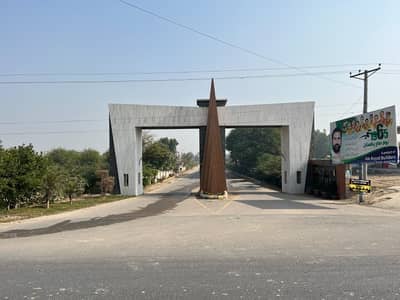 7.28 Marla Corner Residential Plot For Sale