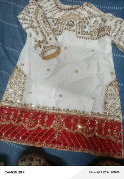 Nikkah dress for sale only 1 time use