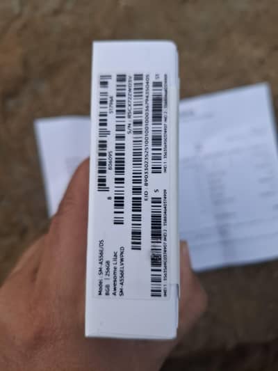 Samsung Galaxy A55 5G for sale just box open.