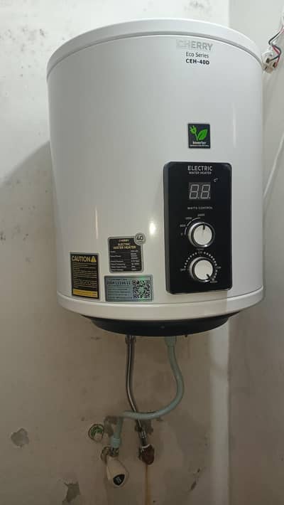 cherry inverter Geysers water capsty 40ltr  new use just 1 month only
