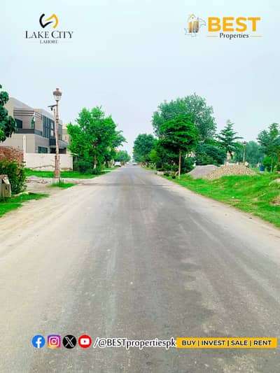 10 Marla Cheapest Plots Near to Main Boulevard in Sector M 2A Lake City Lahore