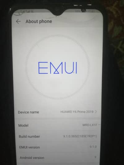 Huawei y6 prime 2019 2/32 official pta prove