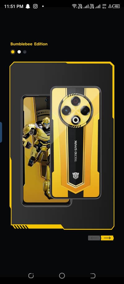 Tecno Spark 30 Transformers 9Month warranty