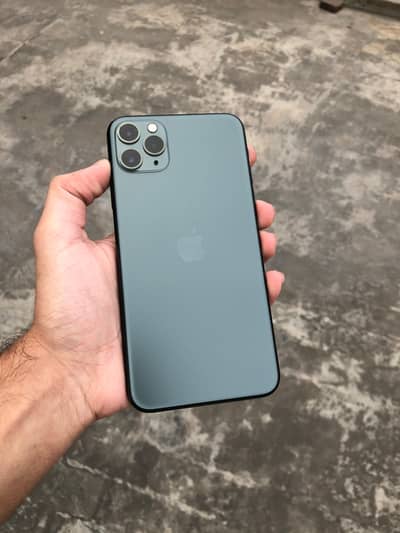 iPhone 11 Pro Max Alpine Green in Lush Condition