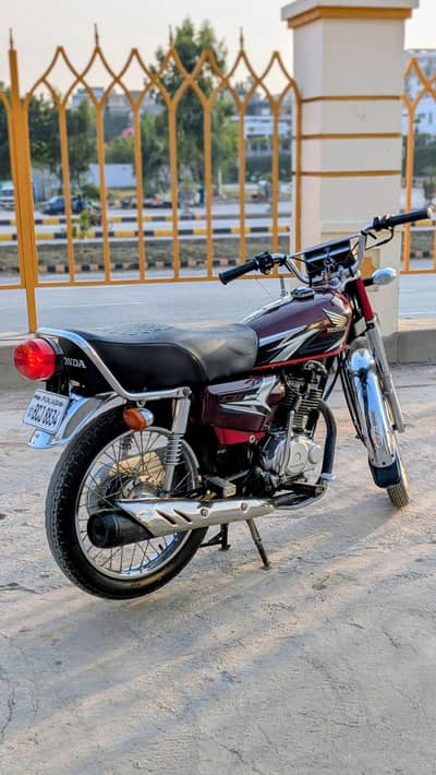 Honda Cg 125 2023 model just like new condition
