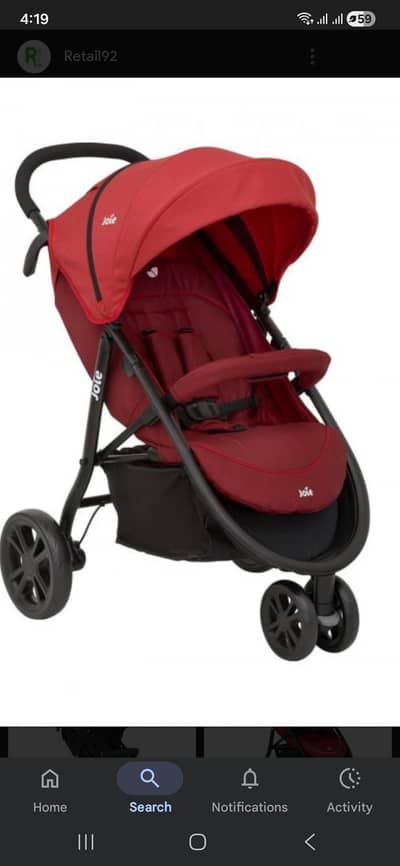 joie uk brand stroller