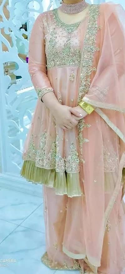 bridal heavy formal nikah/engagement/ part wear ladies dress