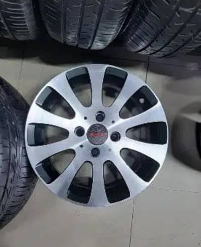 Rim size 14 100 pcd 4 nut alloy rim