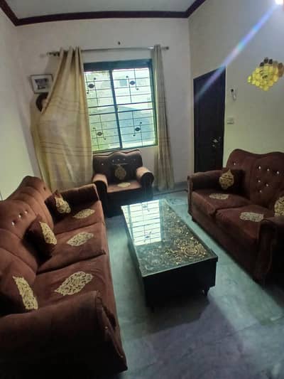 6 seater sofa with centre table