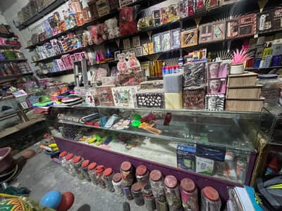 shop glass display counter