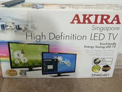 Akira full HD LED TV 40 inches With TV Box