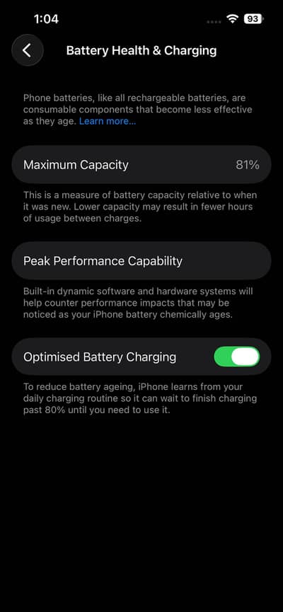 13 non pta 128gb with box