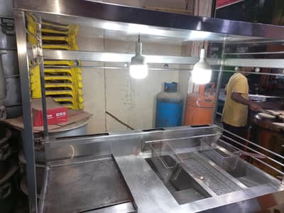 fast food and zinger burger machine