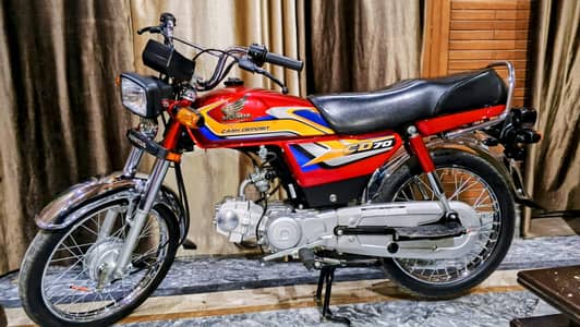 CD 70 2025 Model Lush Zero Condition