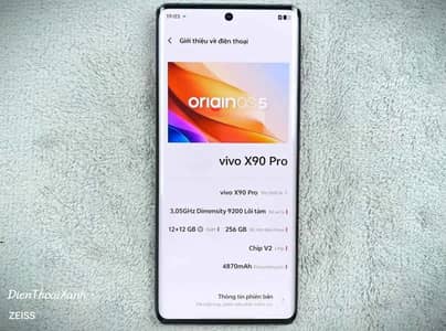 vivo x90s 10/10 condition full sim time available 12+12/256