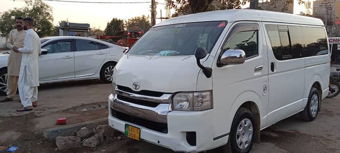 Toyota Hiace 2007 | Registered 2013 | Lahore Number | Good Condition