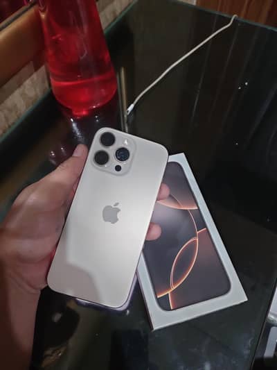 iphone 16pro max 256gb hk dual physical sims PTA approved