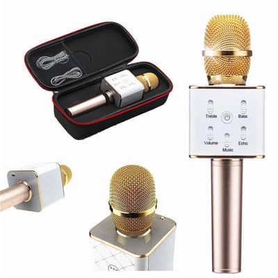 Q7 KARAOKE MICROPHONE PLAYER WIRELESS BLUETOOTH MIC