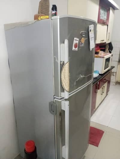 haier two door refrigerator mint condition