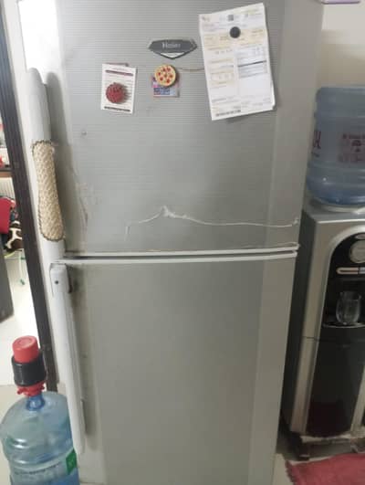 haier two door refrigerator mint condition