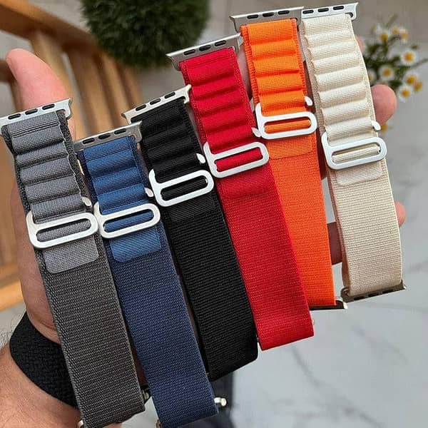 High-Strength Alpine Loop Strap – Fits 42/44/45/49mm Smartwatch Sizes  durable, adjustable, outdoor, sport, water resistant