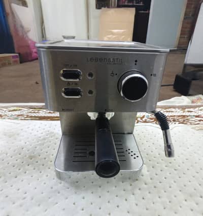LeBenSSTIL KoLLeKTion Espresso Coffee Machine (Stainless Steel)