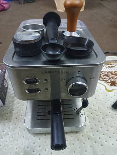 LeBenSSTIL KoLLeKTion Espresso Coffee Machine (Stainless Steel)
