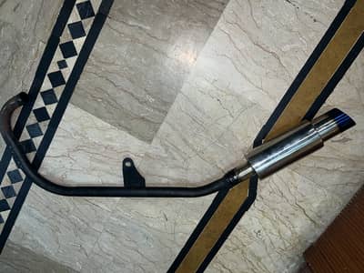 HKS EXHAUST WITH LEG PIPE FULL NEW CONDITION FOR 125