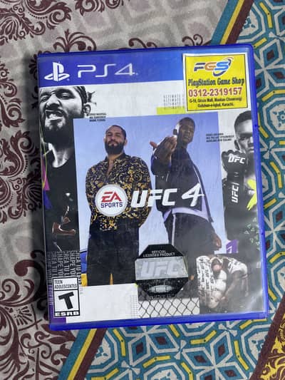 UFC 4 for Ps4
