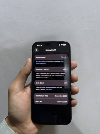 iPhone 15 pro JV with box