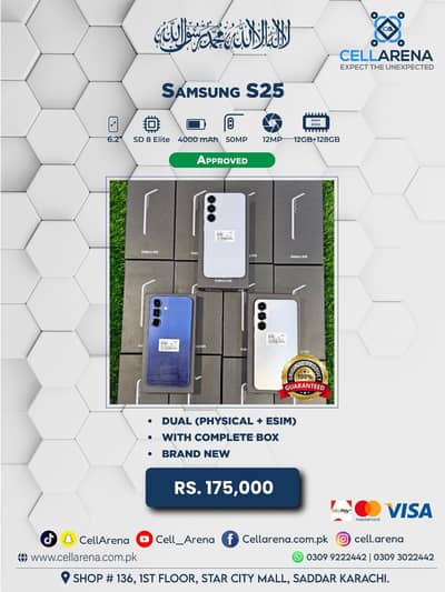 SAMSUNG GALAXY S25 - CELLARENA