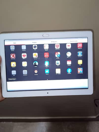 Sony Docomo Tab 10" 3/32 duel. speaker hd screen