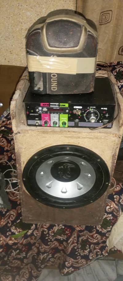 amplifier BELOTOTH woofer a1 conditions ok