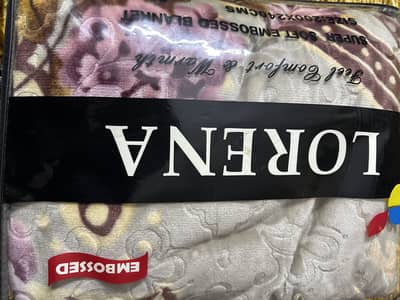 Brand New blankets 2 ply soft and embossed